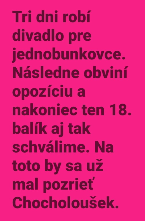 Pripad pre Chocholouska